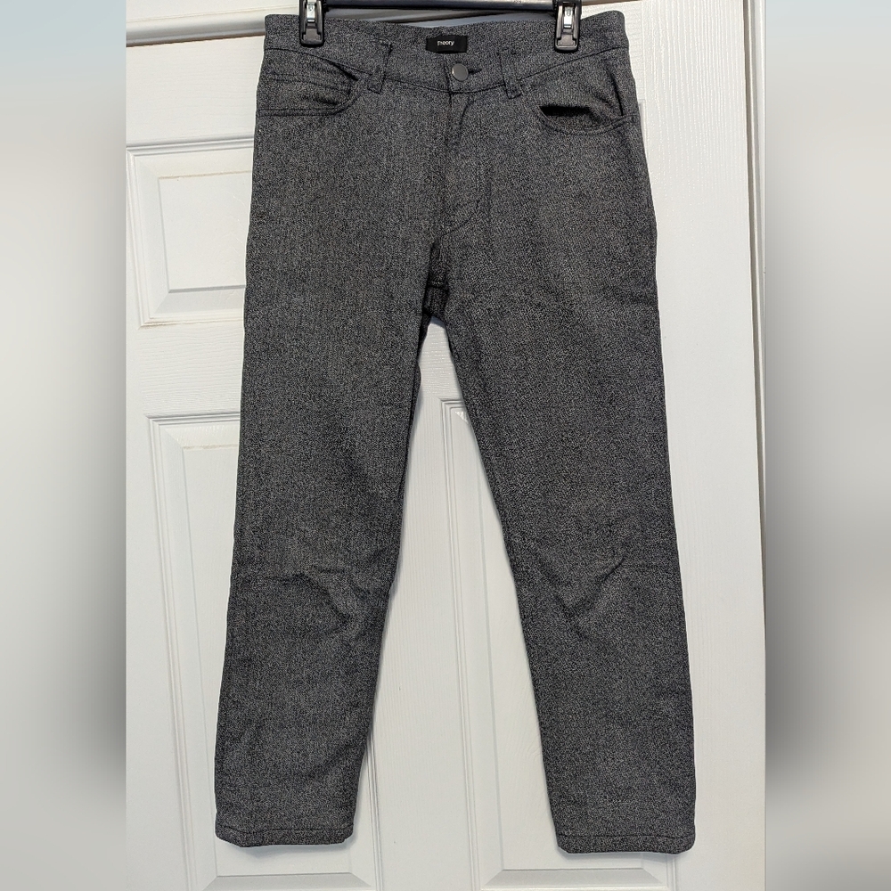 Theory Men's Heather Gray Chino Pants Size 30 Slim